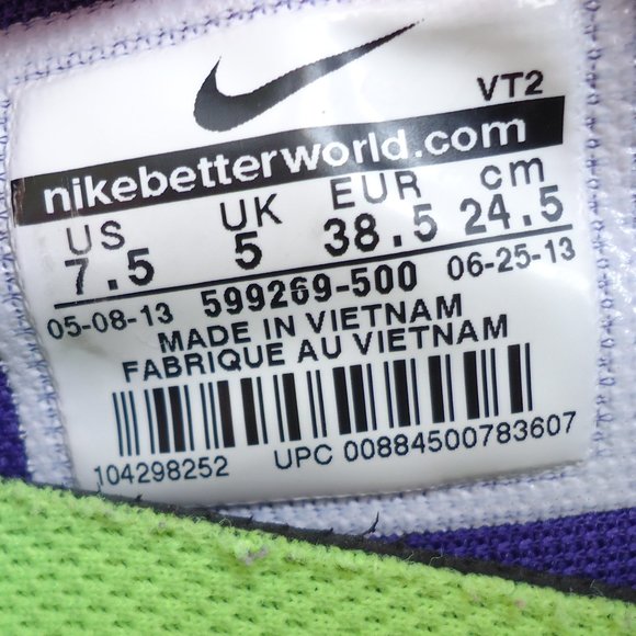 SIZE 7.5. NIKE Free Bionic Running Trainers Sneaker shoes. - Picture 12 of 16